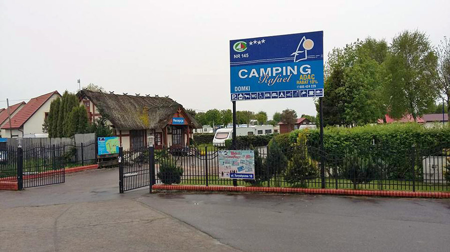 демалыс орталығы шатыр қала кемпинг жыл бойы саяжай үйлер бөлмелер тұру Польшадағы Балтық теңізі Леба